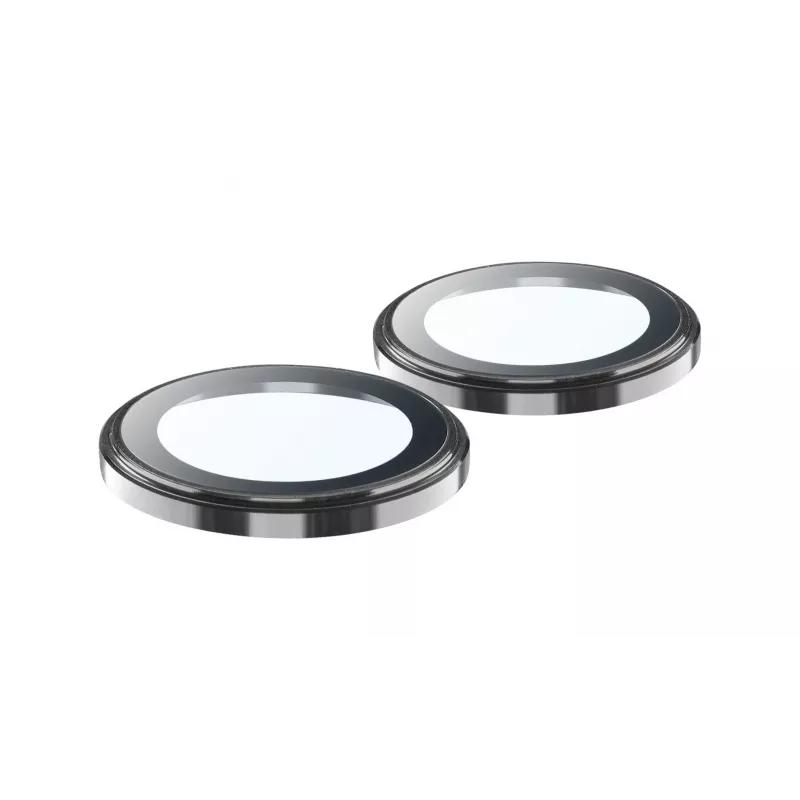 Cellularline anello lente fotocamera - iPhone 16/16 Plus vetro temperato per protezione fotocamera