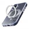 Cellularline Spin Mag - iPhone 16 custodia con anello supporto rotante, compatibile con ecosistema Magsafe
