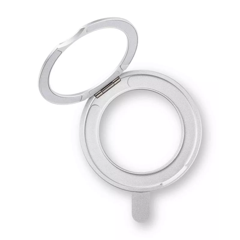 Cellularline Spin Mag - iPhone 16 custodia con anello supporto rotante, compatibile con ecosistema Magsafe