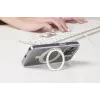 Cellularline Spin Mag - iPhone 16 custodia con anello supporto rotante, compatibile con ecosistema Magsafe