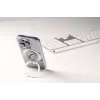 Cellularline Spin Mag - iPhone 16 custodia con anello supporto rotante, compatibile con ecosistema Magsafe