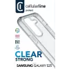 Cellularline Clear Protect - Galaxy S25 custodia rigida con bordi in gomma
