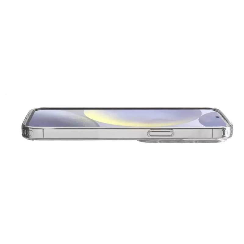 Cellularline Clear Protect - Galaxy S25 custodia rigida con bordi in gomma