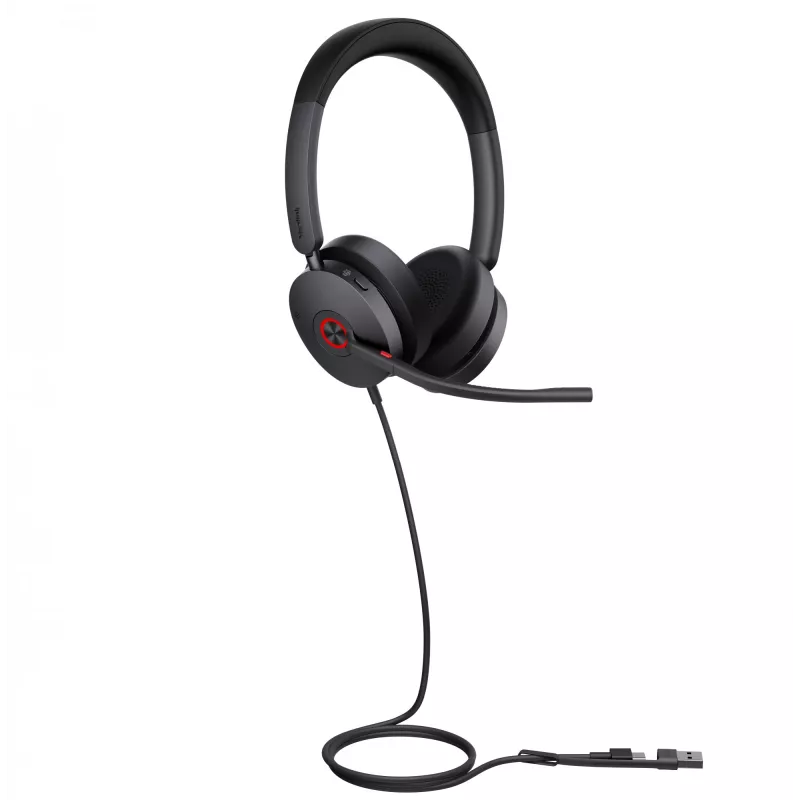 Cuffie Yealink UH48 Dual Teams USB-C/A con filo 20-20000 Hz nero