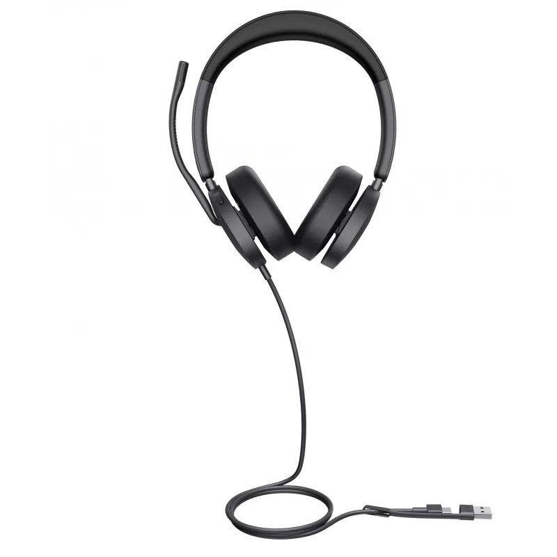 Cuffie Yealink UH48 Dual Teams USB-C/A con filo 20-20000 Hz nero