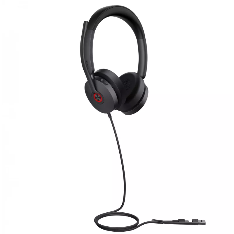 Cuffie Yealink UH48 Dual Teams USB-C/A con filo 20-20000 Hz nero