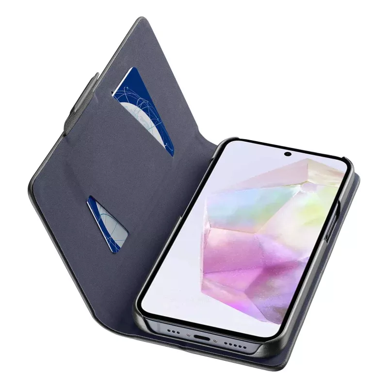 Cellularline Book - Galaxy A36/A56 custodia a libro con porta carte e chiusura magnetica