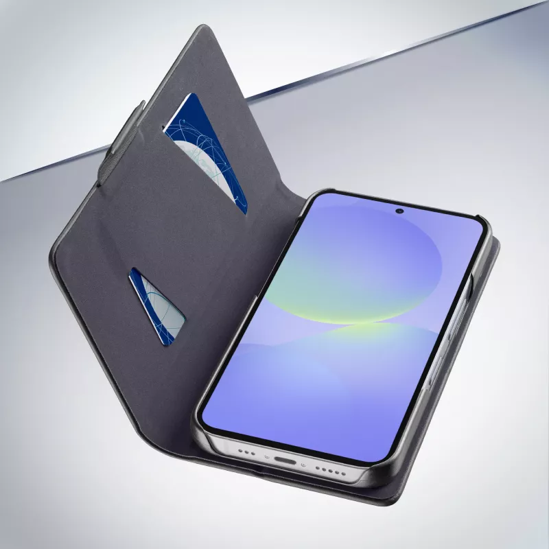 Cellularline Book - Galaxy A36/A56 custodia a libro con porta carte e chiusura magnetica