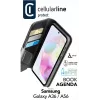 Cellularline Book Agenda – Galaxy A36/A56 custodia a libro in similpelle con chiusura magnetica