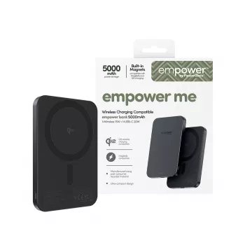 Powerbank PanzerGlass empower™ 5000mAh Space Black caricabatterie portatile