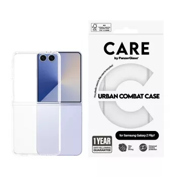 PanzerGlass CARE™ by ® Urban Combat custodia trasparente Samsung Galaxy Z Flip7