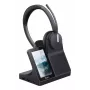 Yealink WH64 cuffia dual - con filo e senza fili Bluetooth, supraurale, archetto, portata 50 m, nero