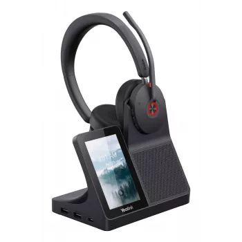 Yealink WH68 cuffia workstation, con filo e senza fili, 20 - 20000 Hz, chiamate/musica, 155 g, cuffia, nero