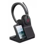 Yealink WH68 cuffia workstation, con filo e senza fili, 20 - 20000 Hz, chiamate/musica, 155 g, cuffia, nero