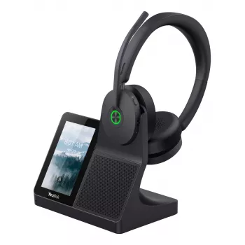 Yealink WH68 cuffia workstation, con filo e senza fili, 20 - 20000 Hz, chiamate/musica, 155 g, cuffia, nero