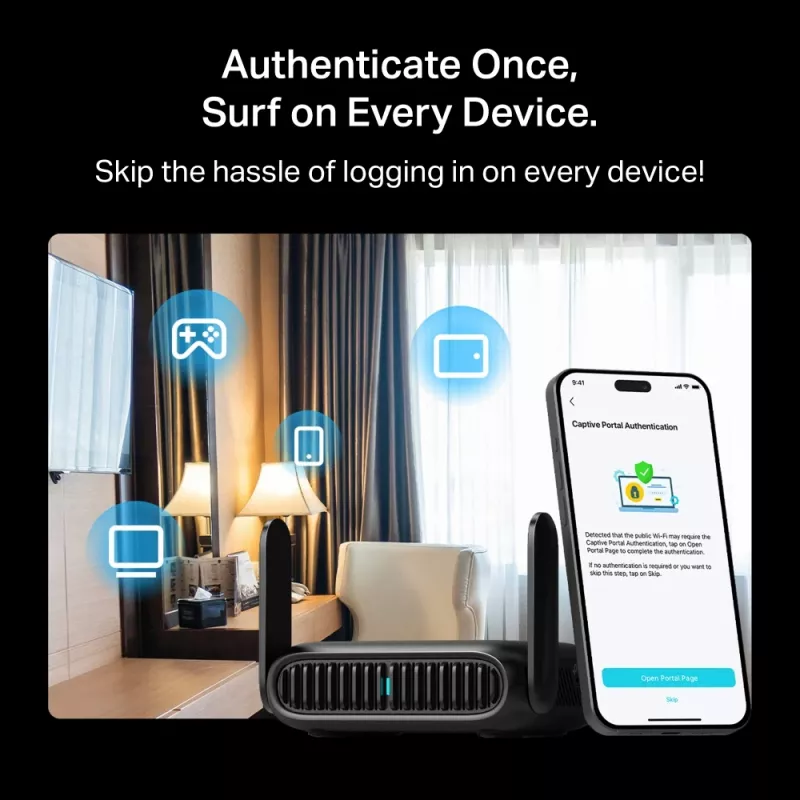 TP-Link BE3600 router wireless Wi-Fi 7 2.5 Gigabit Ethernet dual-band (2,4 GHz / 5 GHz) nero