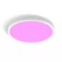 Plafoniera Philips Hue Devote sottile plafoniera M, rotonda LED 23W, bianca, Ø42,1 cm, utilizzo universale