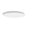 Plafoniera Philips Hue Devote sottile plafoniera M, rotonda LED 23W, bianca, Ø42,1 cm, utilizzo universale