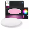 Plafoniera Philips Hue Devote sottile plafoniera M, rotonda LED 23W, bianca, Ø42,1 cm, utilizzo universale