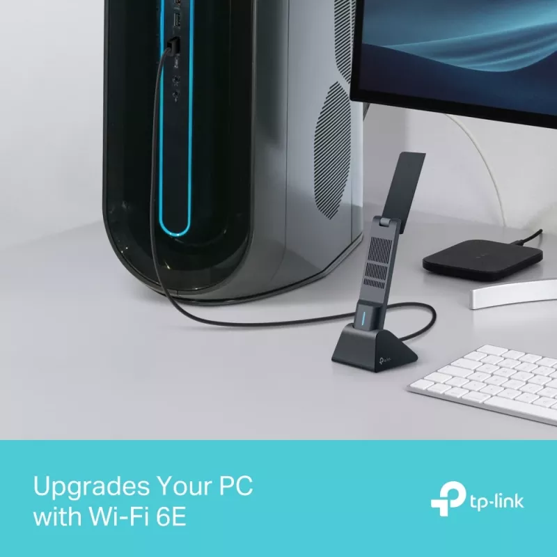 TP-Link Archer AXE3000 adattatore USB wireless Wi-Fi 6E high gain
