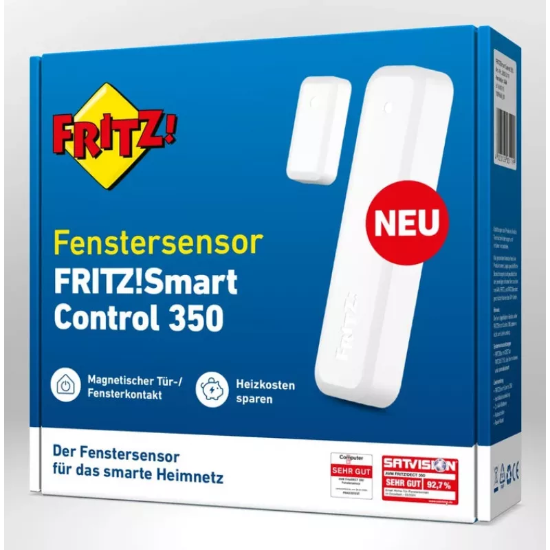 FRITZ Smart Control 350 sensore porta/finestra wireless porta/finestra bianco