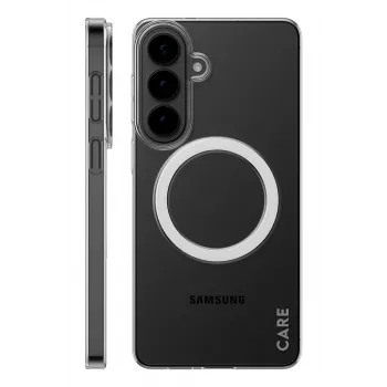 PanzerGlass CARE™ SL1M Custodia protettiva trasparente con Qi per Samsung Galaxy S26+ (6,7