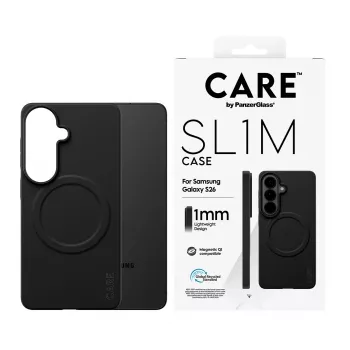 Custodia protettiva PanzerGlass CARE SL1M per Samsung Galaxy S26, nero