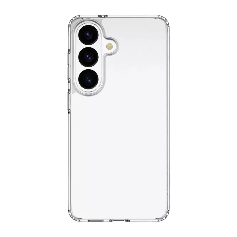 Cellularline Clear Protect - Galaxy S26 Custodia rigida con bordi in gomma