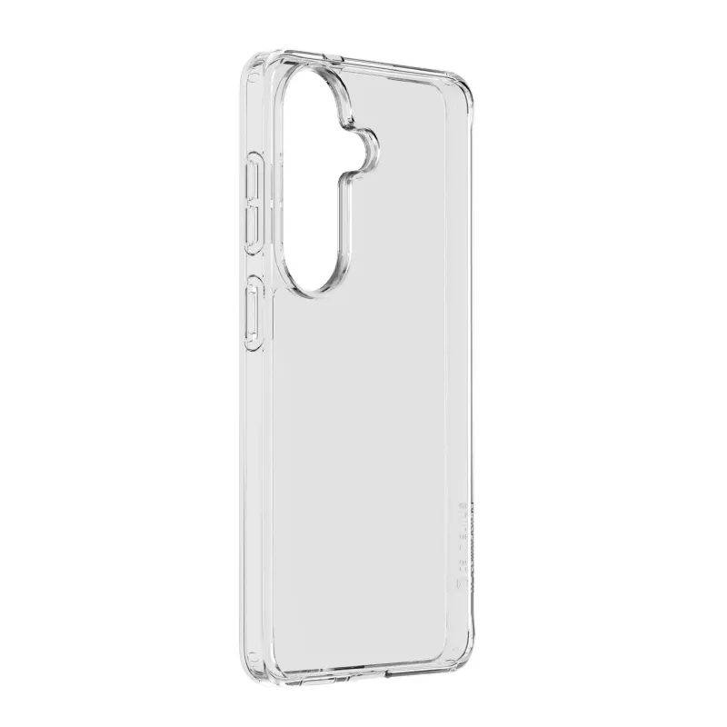 Cellularline Clear Protect - Galaxy S26 Custodia rigida con bordi in gomma