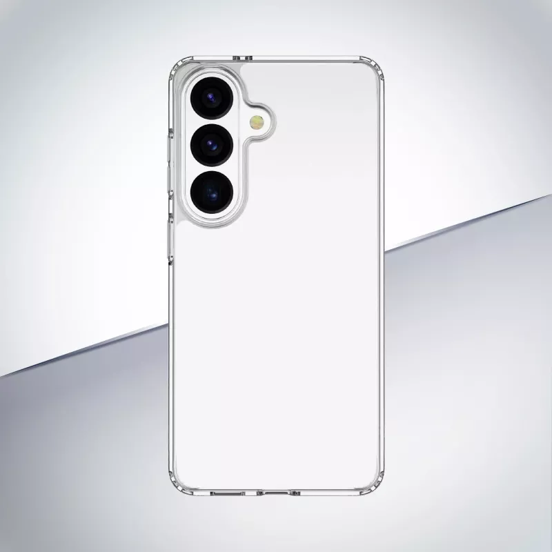 Cellularline Clear Protect - Galaxy S26 Custodia rigida con bordi in gomma