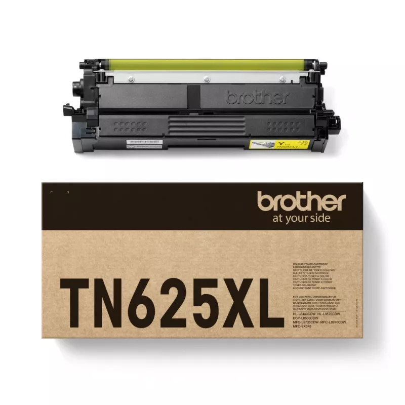 Brother TN-625XLY Cartuccia toner, giallo