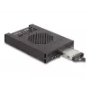 Gabbia per HDD DeLOCK 47070 compatibile con rack metallo 100 mm di larghezza