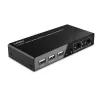 Switch KVM Lindy 2 porte HDMI 4K60, USB 2.0 e audio, 4096 x 2160 pixel, 4K Ultra HD, nero