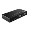 Switch KVM Lindy 2 porte HDMI 4K60, USB 2.0 e audio, 4096 x 2160 pixel, 4K Ultra HD, nero