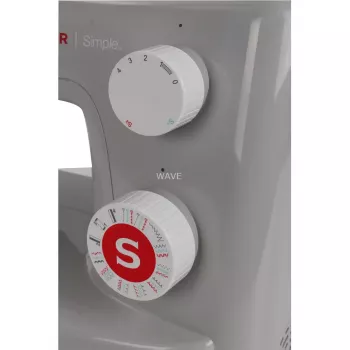 Macchina da cucire meccanica SINGER Simple 3223 — grigio chiaro
