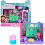 Gabbys Dollhouse, sala della musica Groovy con figura Daniel James Catnip, 2 accessori, 2 mobili e 2 consegne, giocattolo per bambini dai 3 anni