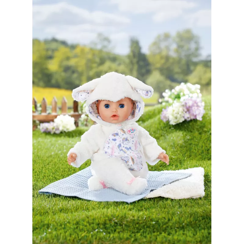 BABY born Schaf-Strampler 43 cm tutina per bambole
