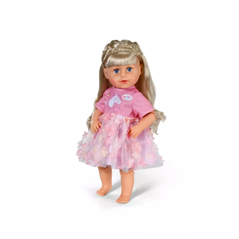 BABY born Kleid Blossoms 43cm vestito per bambole