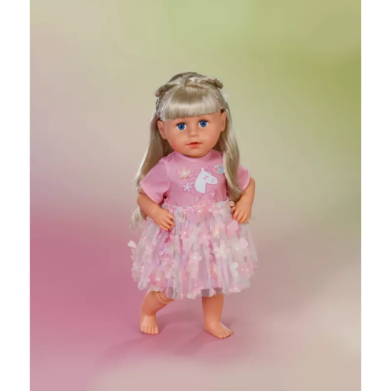 BABY born Kleid Blossoms 43cm vestito per bambole