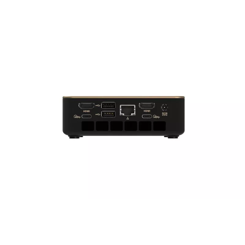 Mini-PC barebone Sapphire EDGE AI 340 con supporto memoria DDR5 e uscita HDMI