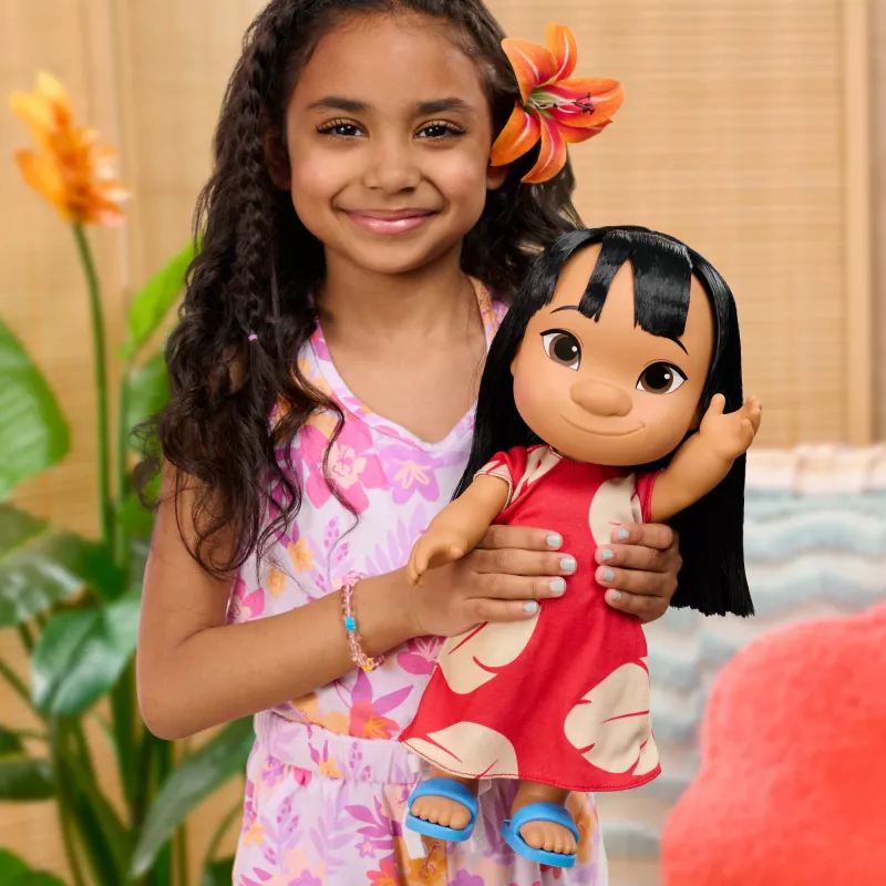 Just Play Disney Lilo & Stitch, bambola moda, femminile, 3 anno/i, ragazzo/ragazza, 350 mm, multicolore