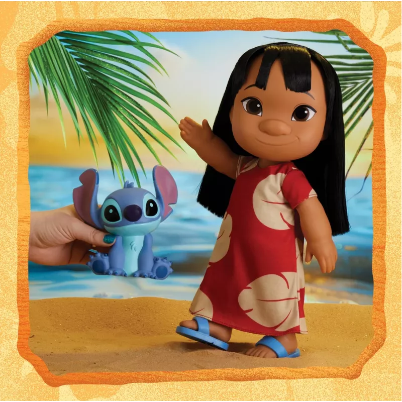 Just Play Disney Lilo & Stitch, bambola moda, femminile, 3 anno/i, ragazzo/ragazza, 350 mm, multicolore