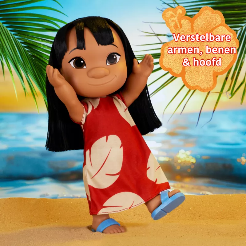 Just Play Disney Lilo & Stitch, bambola moda, femminile, 3 anno/i, ragazzo/ragazza, 350 mm, multicolore