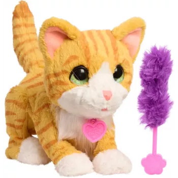Just Play FurReal Bella, gatto giocattolo, 4 anni, interattivo, AA, batterie incluse