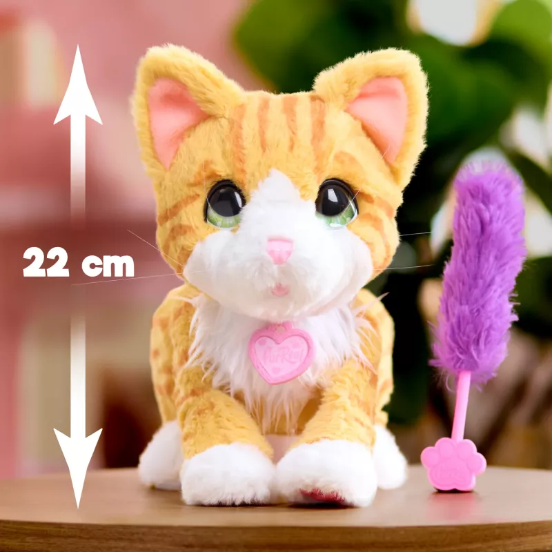 Just Play FurReal Bella, gatto giocattolo, 4 anni, interattivo, AA, batterie incluse