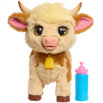 Just Play FurReal Maggie, mucca, 4 anno/i, interattivo, AA, batterie incluse
