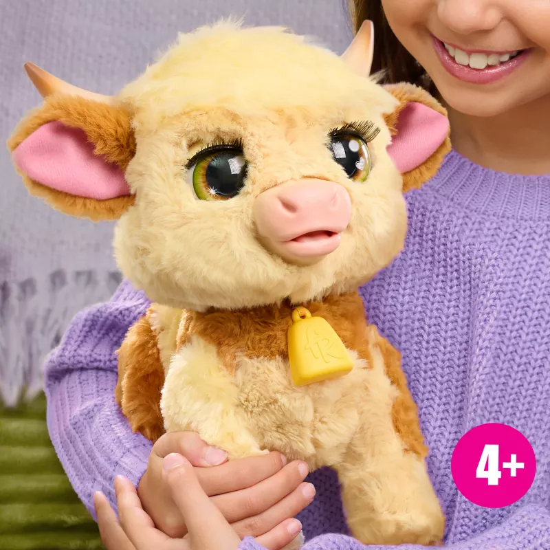 Just Play FurReal Maggie, mucca, 4 anno/i, interattivo, AA, batterie incluse