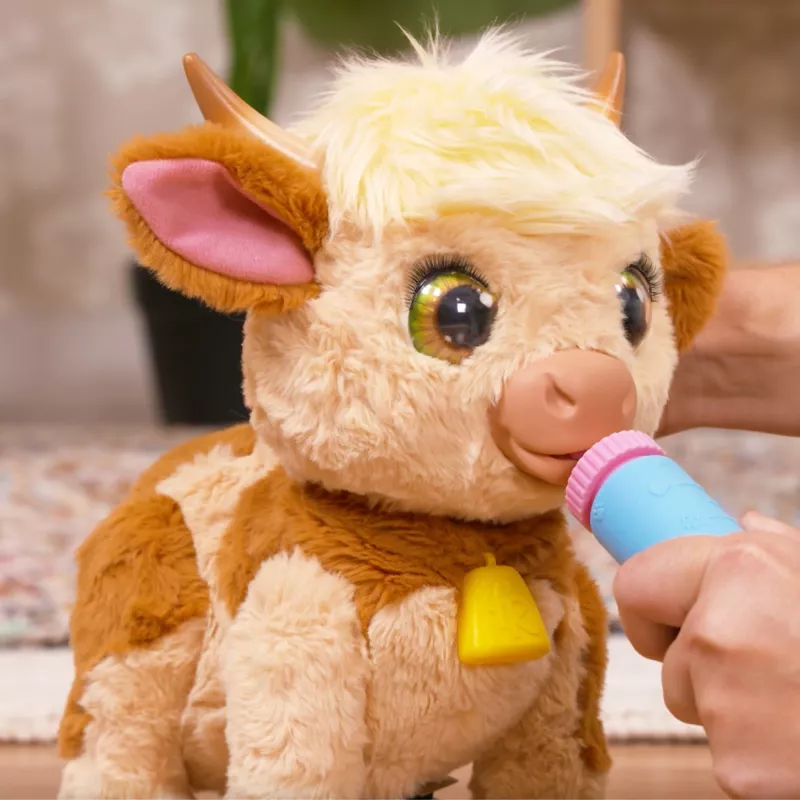 Just Play FurReal Maggie, mucca, 4 anno/i, interattivo, AA, batterie incluse