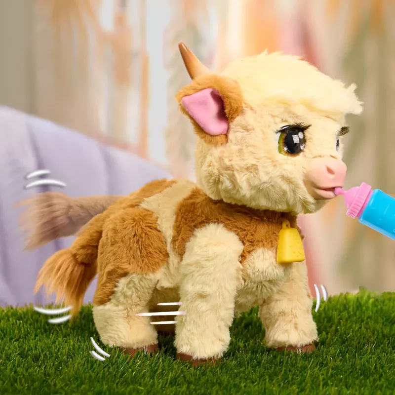 Just Play FurReal Maggie, mucca, 4 anno/i, interattivo, AA, batterie incluse
