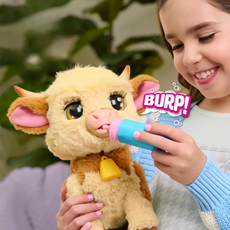 Just Play FurReal Maggie, mucca, 4 anno/i, interattivo, AA, batterie incluse